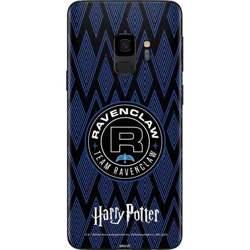 Wizarding Worlds Harry Potter Team Ravenclaw Galaxy S9 Skin